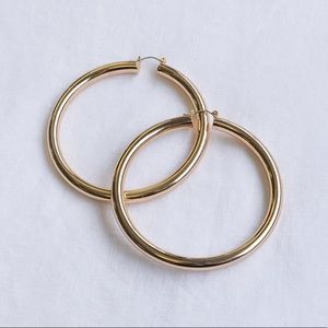 Princess Polly Large AMITY EARRINGS GOLD ECO